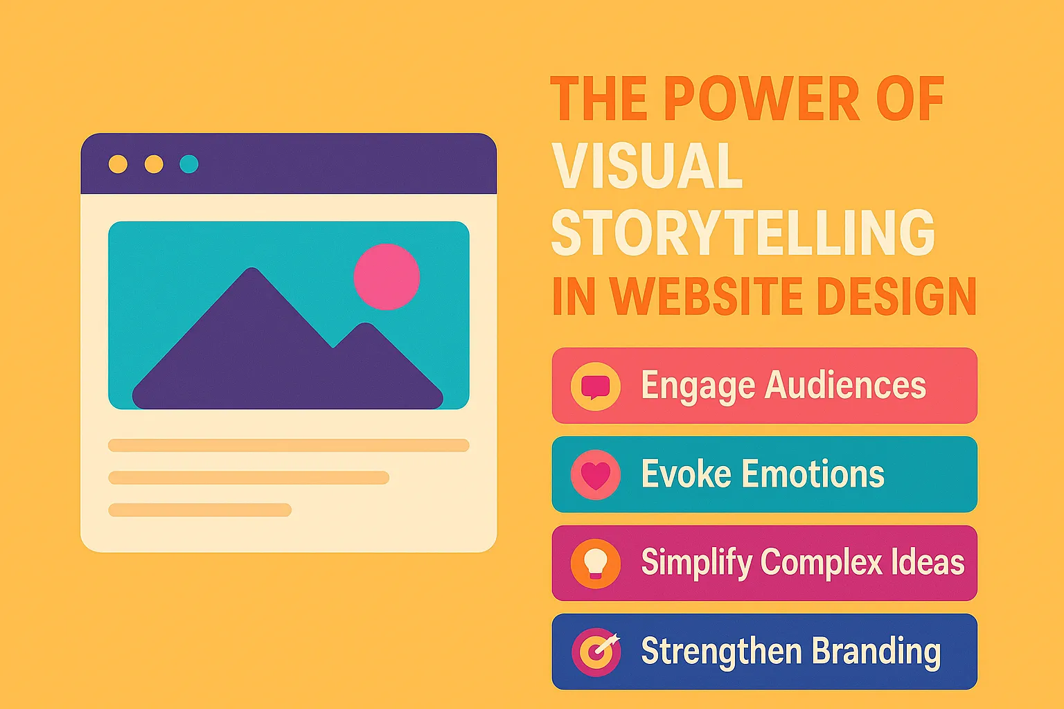 The Power of Visual Storytelling in Website Design
